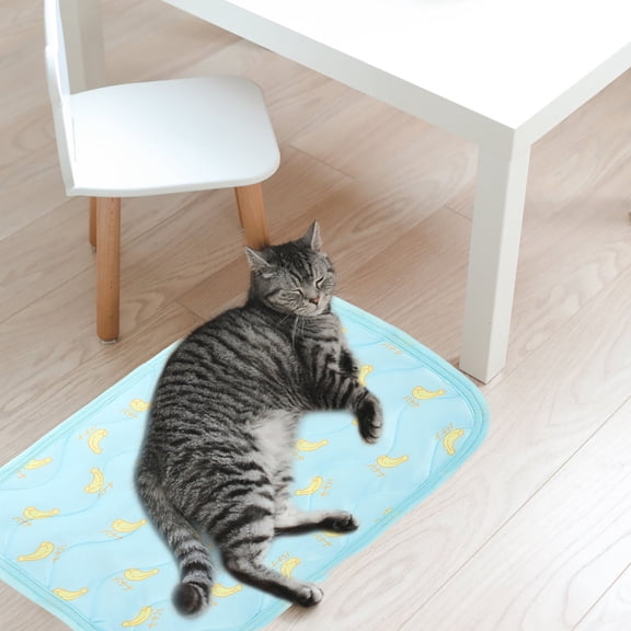 PAMINGONO 2-Pack Cooling Mats for and Hamsters, Soft Tear-Resistant Material with Stylish Design