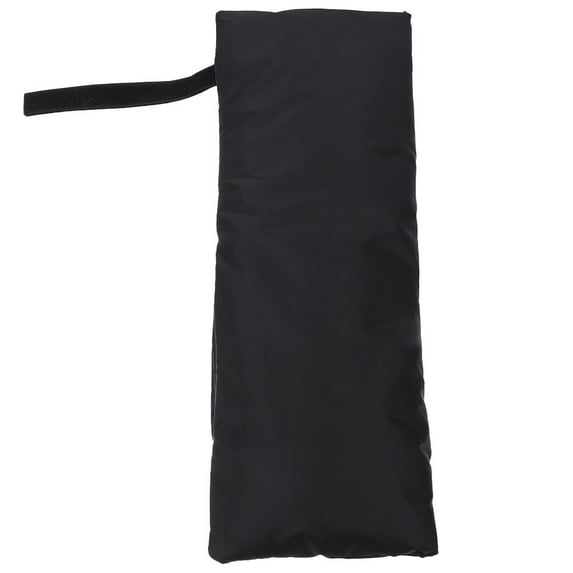 PAMINGONO Black Outdoor Faucet Cover with Oxford Fabric and Cotton Filling, Winter Insulated Protector to Prevent Freezing