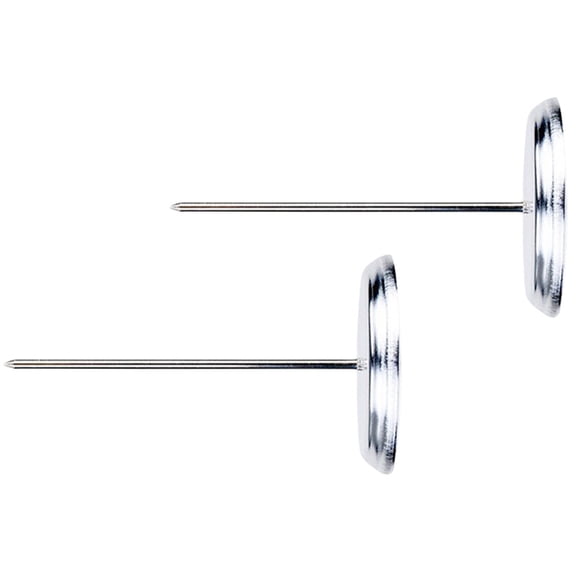 PAMINGONO 2Pcs Metal Receipt Holder Paper Spike with Protective Cover for Restaurant Office