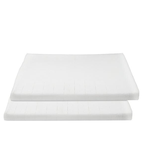 PAMINGONO 2Pcs Hydroponic Sponges for Hydroponics Grow Sponges Space Saving 11.4x7.9x0.8in