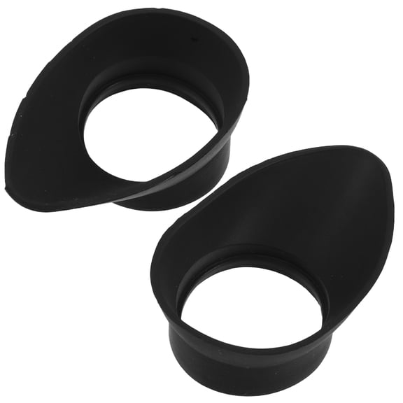 PAMINGONO 2Pcs Impact Resistant Rubber Eyepiece Protectors for Telescope and Microscope Use