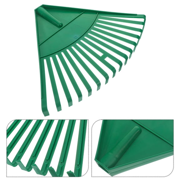 PAMINGONO Garden Leaf Collector Plastic Green 2Pcs