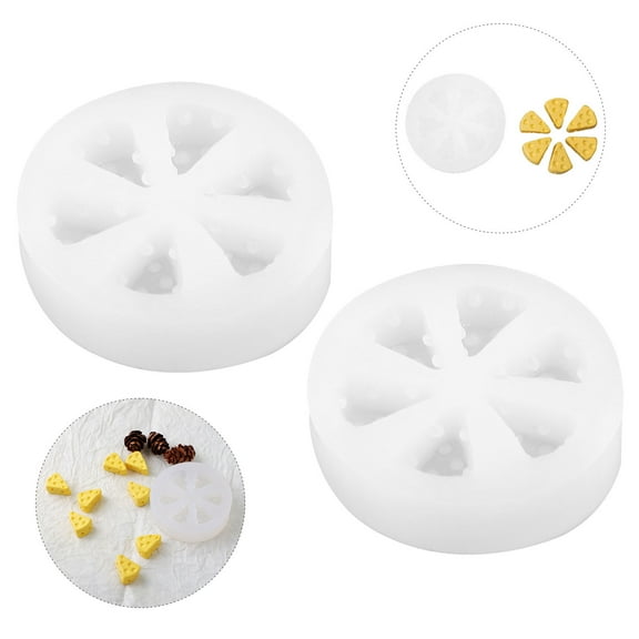 PAMINGONO 2Pcs Miniature Mold Cheese for Diy Projects Baking Use Housewarming present