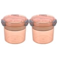 thumbnail image 1 of PAMINGONO 2Pcs Overnight Oats Container Jars for Home Round Shape PP, 1 of 8