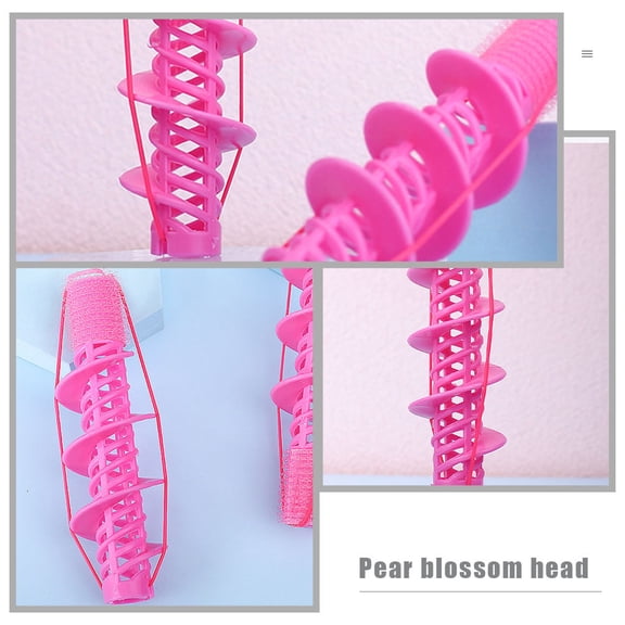 PAMINGONO 2-Pack Flexible Hair Rollers Curling Rods for All Hair Types, Easy Styling and Curls