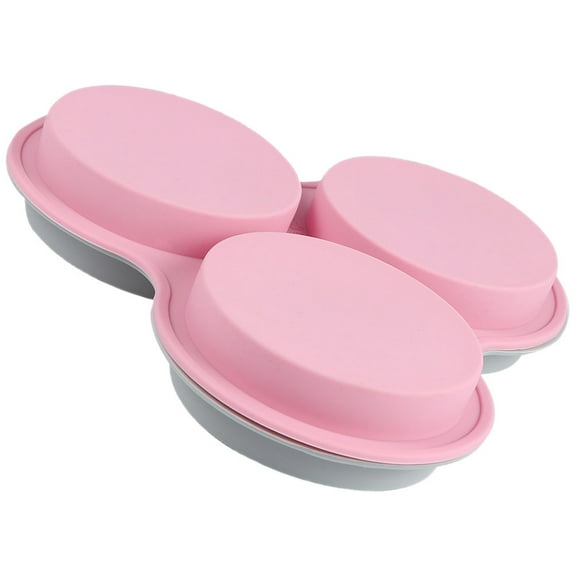 PAMINGONO Set of 2 Non-Stick Silicone Muffin Pans Bakeware for Kitchen Baking, Assorted Colors, Ideal for and Desserts