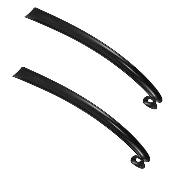 PAMINGONO 2-Pack Single Hand Shoe Horns for Home and Travel, Plastic Shoe Helper Tool for Easy Wearing