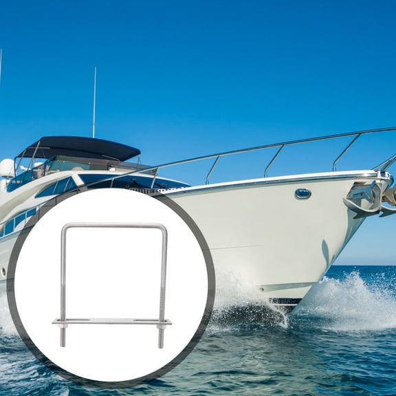 PAMINGONO 2Pcs Square U Bolt M10x150x200mm for Boat Trailer and Weatherproof