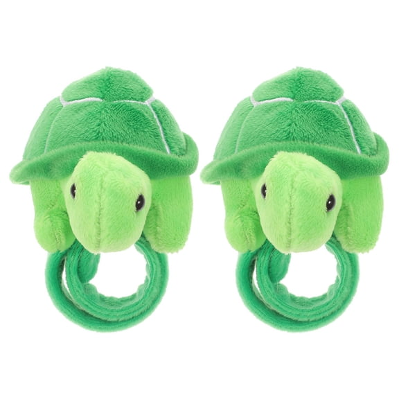 PAMINGONO 2Pcs Stuffed Animal Design Slap Bracelets for Kids Party