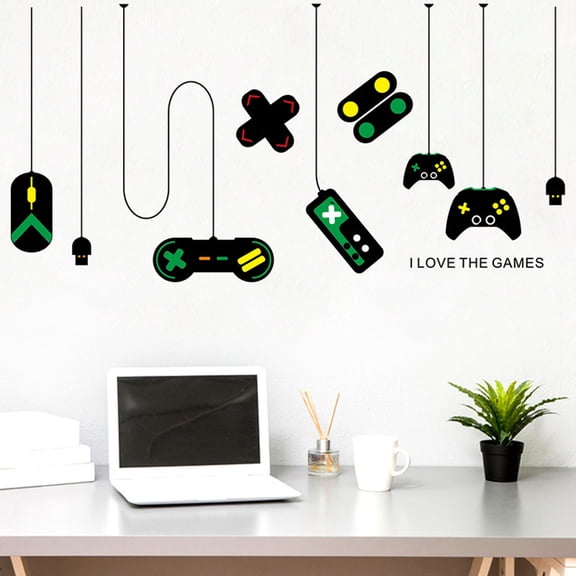 PAMINGONO Gaming Wall Stickers Special Design for Family Atmosphere