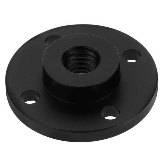 PAMINGONO Aluminum Microphone Wall Mount Bracket with 3, 8, 16 Thread Options in Black for Recording Studio Setup
