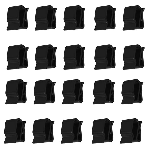 PAMINGONO 30pcs Solar Cable Clips Cable Management Black Solar Mounting Frame