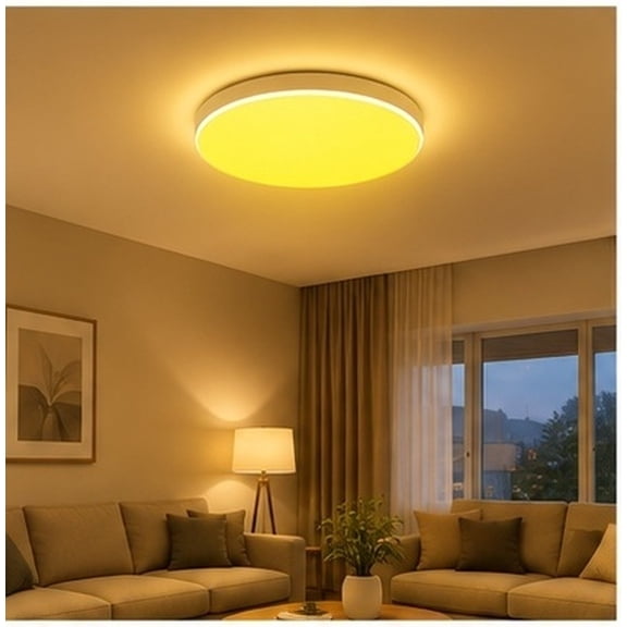 PAMINGONO 30Pcs Recessed Lighting Warm Filter Film Adhesive Sheets for LED Light Diffusion