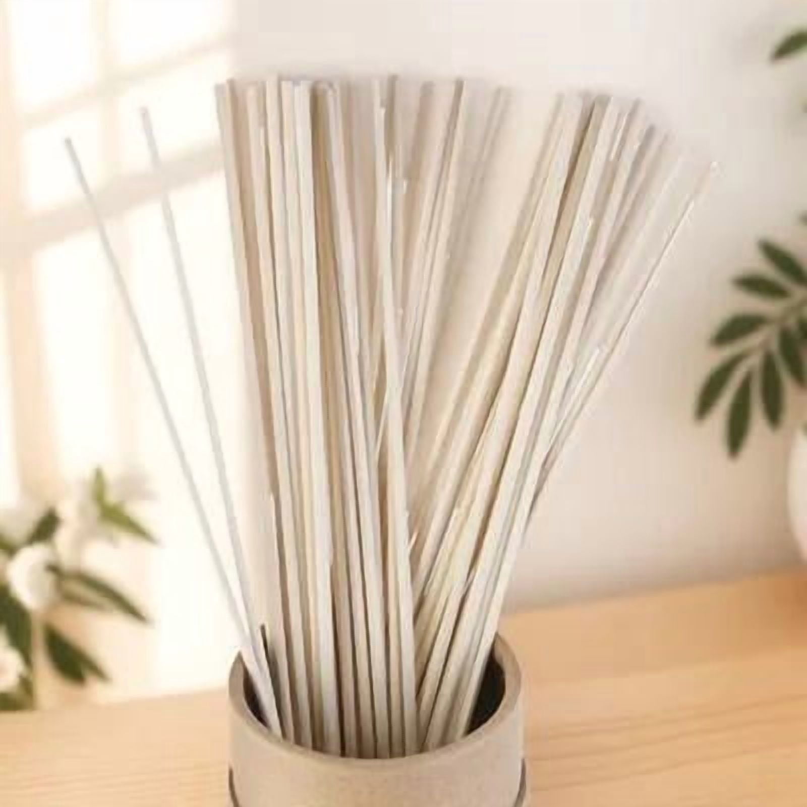 PAMINGONO 30Pcs Reed Diffuser Sticks Beige Natural Rattan Easy to Use ...