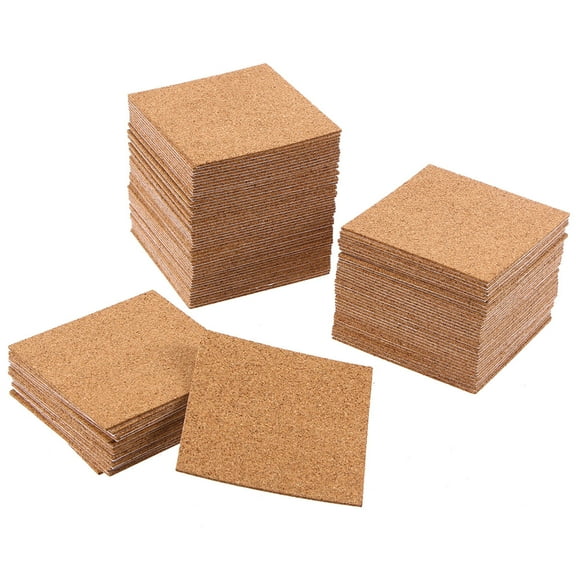 PAMINGONO DIY Cork Coaster Natural Wood 36PCS