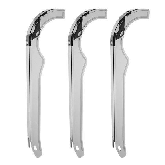 PAMINGONO 3Pcs Bike Chain Cover Protector Black Plastic Oil Resistant Guard for Mountain Bikes