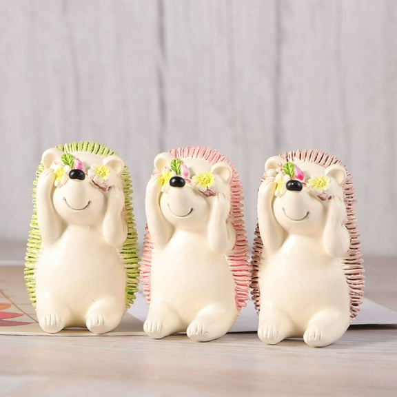 PAMINGONO 3Pcs Coffee Resin Toothbrush Rack Square Shape Space-saving Bathroom Organization