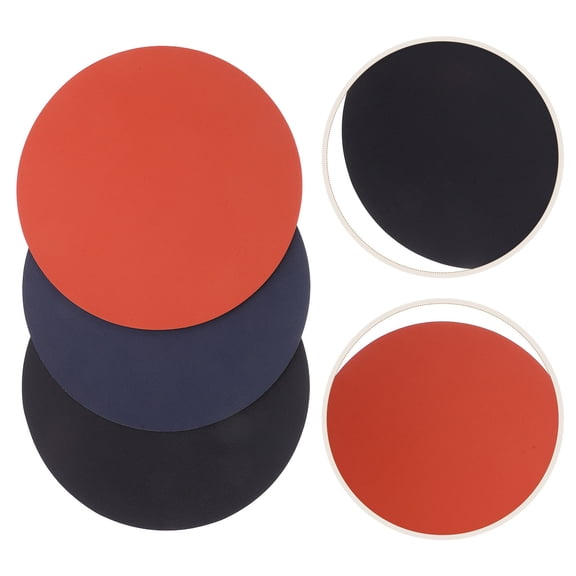 PAMINGONO 3-Pack Round Cork Mouse Pads Non- Smooth for Office and Home Use