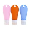thumbnail image 1 of PAMINGONO 3pcs Travel Shampoo Bottles Suction Cup Attachment for 13.5Cm Length, 1 of 8