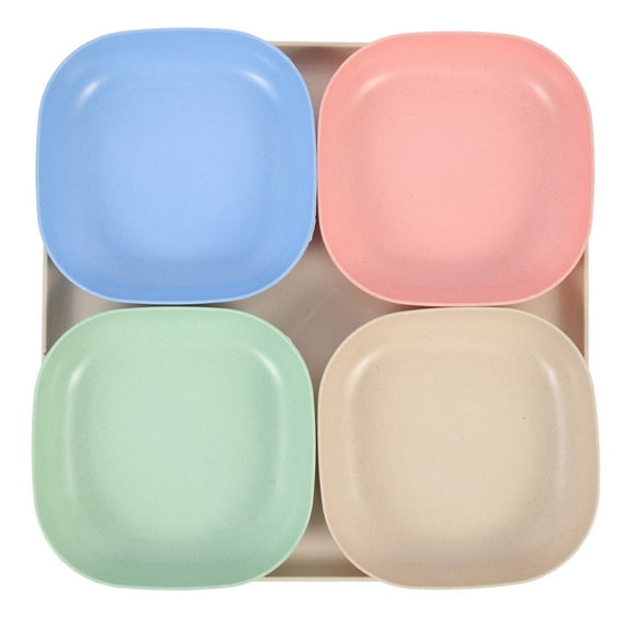 PAMINGONO 4 Bowls Food Serving Dish Assorted Color for Various Events and Parties