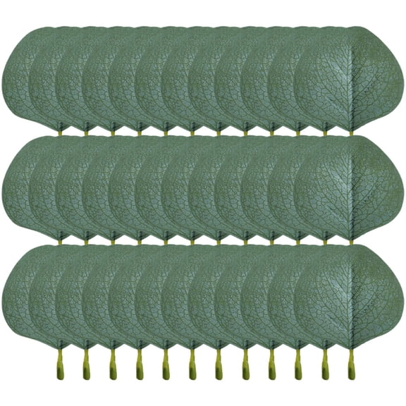 PAMINGONO Eucalyptus Leaves Artificial Greenery Eucalyptus Petal Decoration 400Pcs 2.8X2.1In