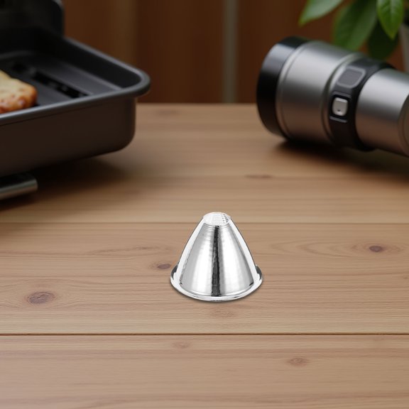 PAMINGONO 4Pcs Aluminum Spotlight Reflector Cup for Flashlight Enhancing Light Output and Range