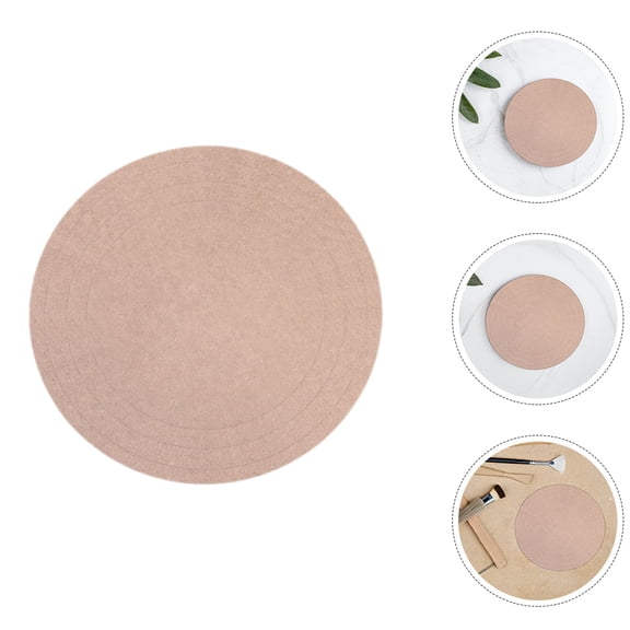 PAMINGONO 4-Piece Lightweight Khaki Pottery Bat Set with Density Boards for Professional Pottery Wheel Use