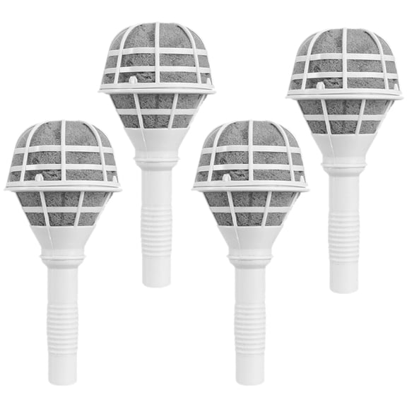 PAMINGONO 4Pcs Bridal Bouquet Holder for Home Decoration with Compact Shape and Plastic Foam Material White Color