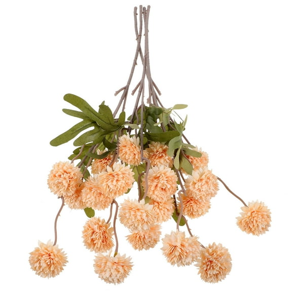 PAMINGONO 4Pcs Fake Dandelions Dandelion Flower Plants Decorative Photography Prop 20.5X3.1X3.1in