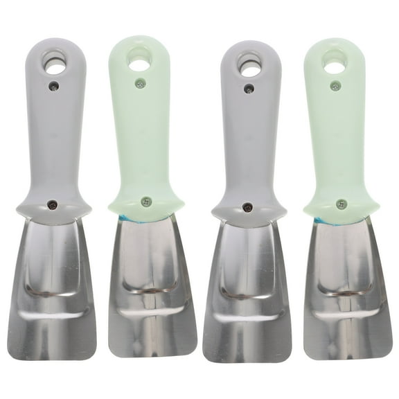 PAMINGONO 4Pcs Freezer Ice Remover with Stainless Steel and Plastic for Homeowners in Office Use