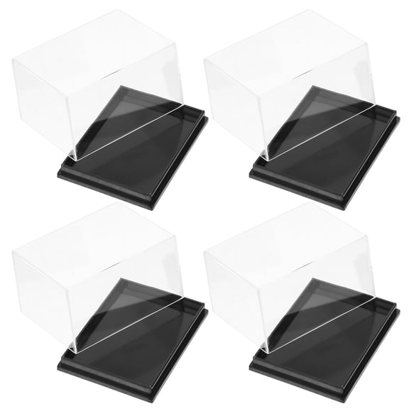 PAMINGONO Plastic Specimen Container, Multi-Color, Versatile Use, 4Pcs