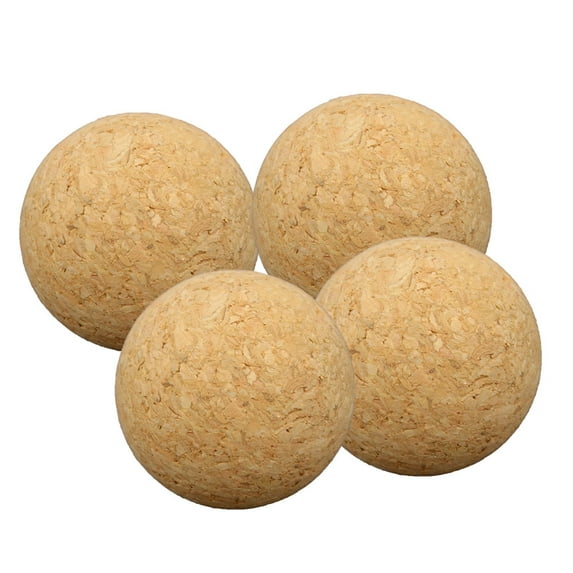 PAMINGONO 4Pcs Wood Color Cork Bottle Stopper for Dust Prevention Gifting