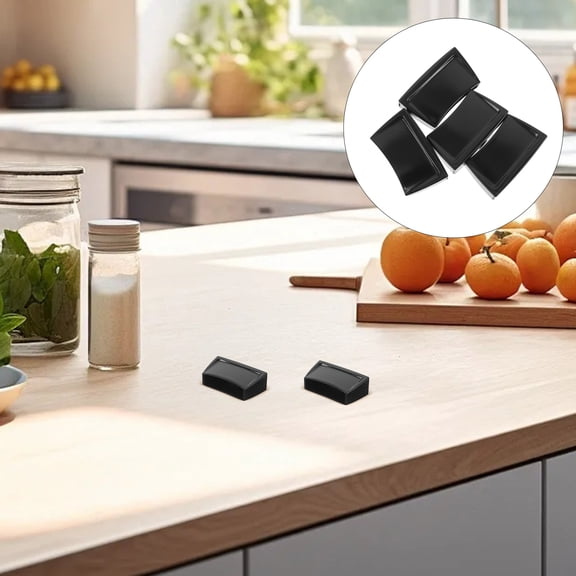 PAMINGONO 4pcs Pot Handle Replacement Side Handles for Cookware, Black Bakelite