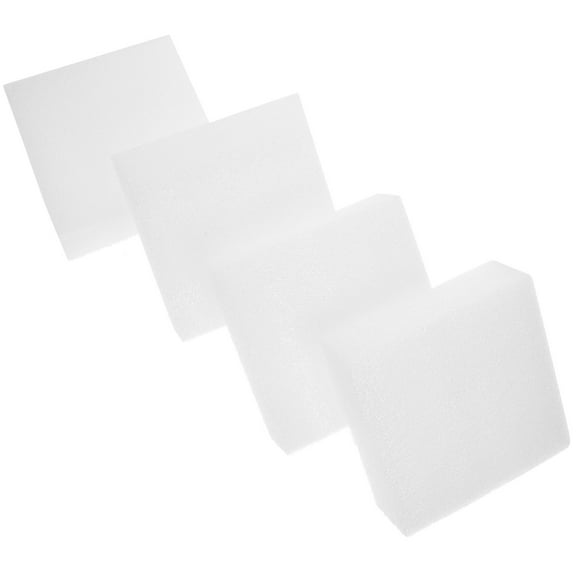 PAMINGONO 4Pcs Tearable White Foam Packaging Pads Professional Packing Liner for Shipping