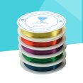 thumbnail image 1 of PAMINGONO Copper Jewelry Wire Multi Colored Beading Wire for Crafts and Jewelry Making, 1 of 3