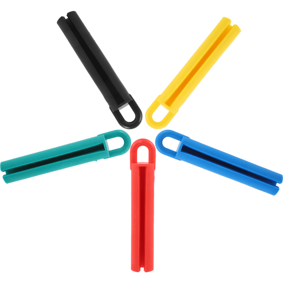 PAMINGONO 5 Sets Red Pool Stick Wall Holder Diy Friendly Pool Cues Accessories