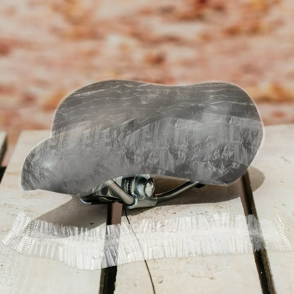 PAMINGONO 50pcs Bike Seat Cover Scooter Seat Protector For Shared Bicycles Moped Cushion Shield Reliable Rain Resistance