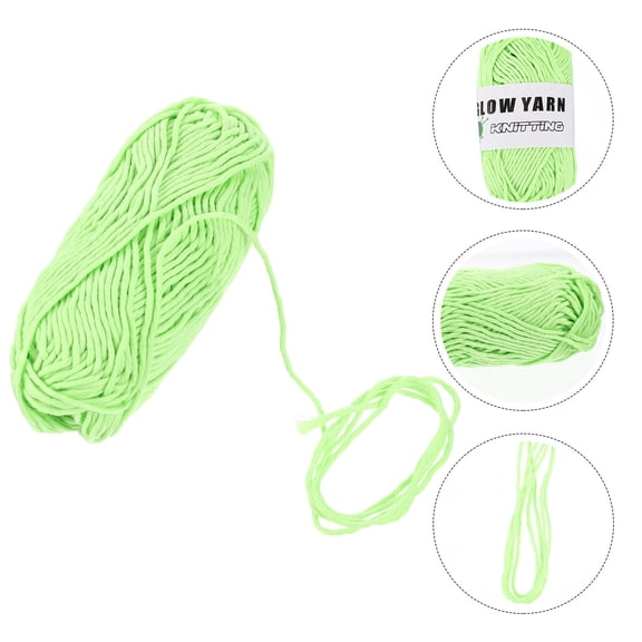 PAMINGONO DIY Crochet Yarn Polyester 1 Roll 5.11X1.97X1.97in
