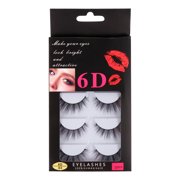 PAMINGONO 5 Pairs Eyelashes, Chic Thick False Eyelashes for Eye Makeup, Natural Looking Lash Extension Set