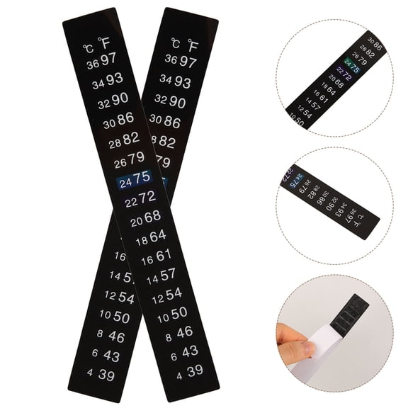 PAMINGONO 5Pcs Ferment Temperature Sticker For Process 13.00X1.80X0.10Cm Pet