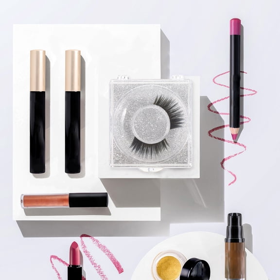 PAMINGONO 6Pack Empty Lash Box Eyelash Storage Case Plastic Sealed for Women Beauty Shop Use