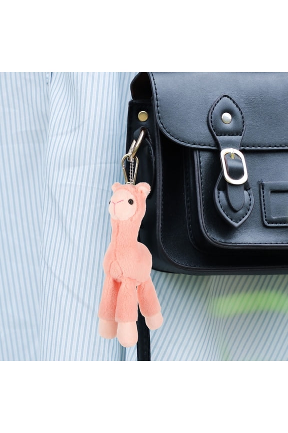 6Pcs Alpaca Charm Pendants for Symbolic Animal Charms Mini Fabric Metal Cute Animal