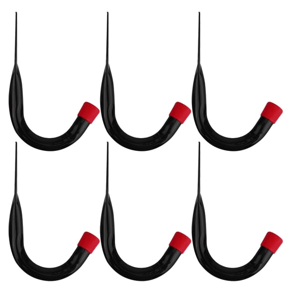 PAMINGONO 6Pcs Garage Tool Hanger with Iron in Assorted Color 14.50 X 9.50 X 2.50cm