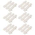 thumbnail image 1 of PAMINGONO 6Pcs White Portable Plastic Garden Fence Decorative Landscape Border for Yard and Patio, 1 of 7