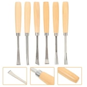 PAMINGONO 6-Piece Wood Carving Pen Set, Precision Engraving Tools with Comfortable Grip for Wooden Signs