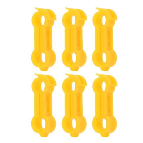 PAMINGONO 6Pcs Yellow Bird Leg Alignment Device Foot Brace for Small Parrots Cockatiels with Comfort
