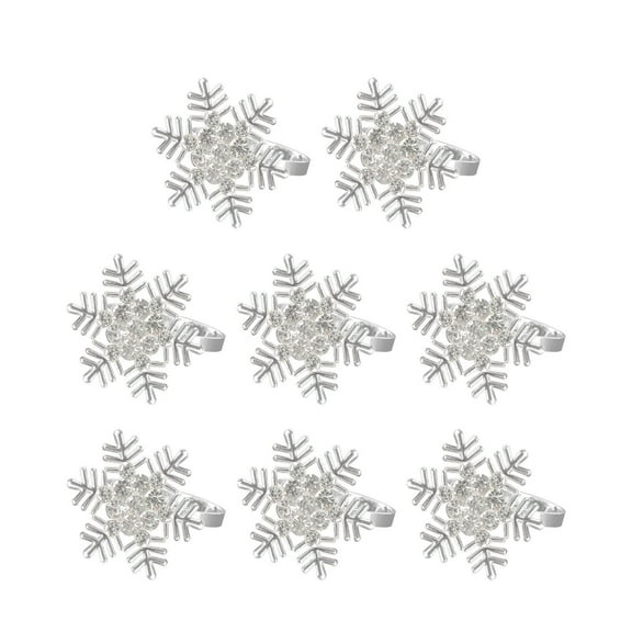 PAMINGONO 8-Piece Round Cloth Napkin Set for Elegant Table Settings, Dinner Parties, Banquets, and Special Occasions