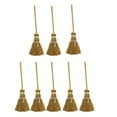 thumbnail image 1 of PAMINGONO 8-Piece Mini Craft Brooms Set for Fairy Tale Scene Models and Decorative Atmosphere Accessories, 1 of 8