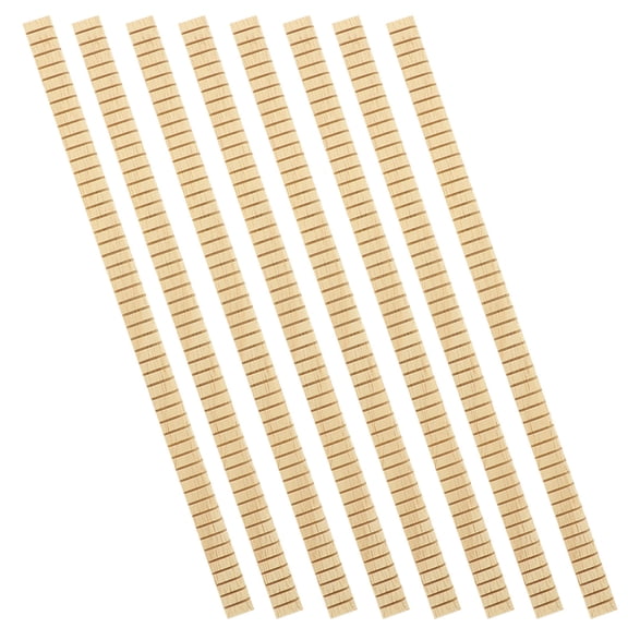 PAMINGONO 8Pcs Guitar Inlay Strips Body Wood Guitar Binding Strips for Luthiers