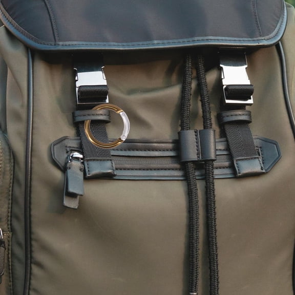 PAMINGONO 8Pcs Round Outdoor Climbing Hook for Keychain and Use